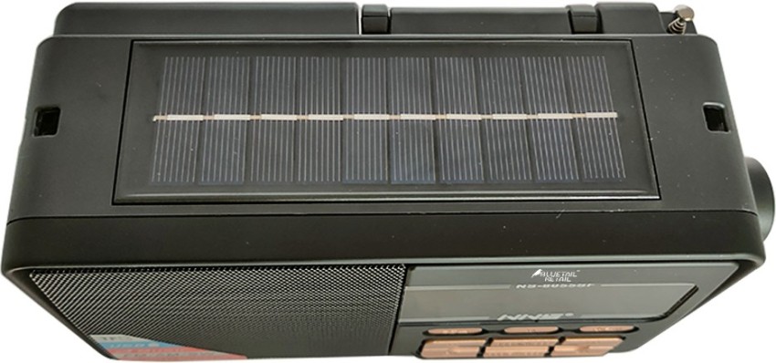 Radio portátil Richards Classic bluetooth, panel solar, FM/AM/SW