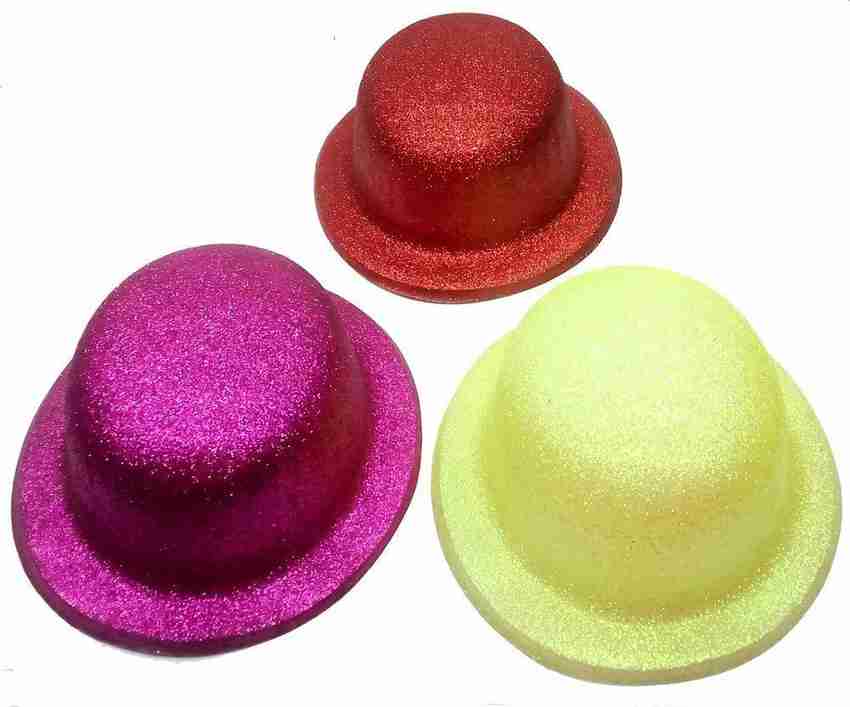 FUNCART Neon Glitter Bowler Hats Price in India Buy FUNCART Neon Glitter Bowler Hats online at Flipkart