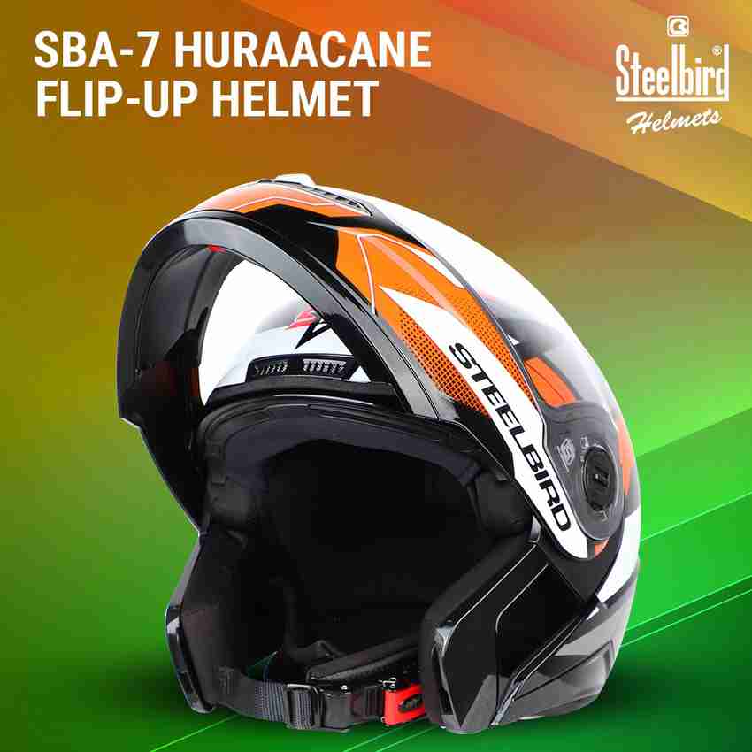 Dual sport sales flip up helmet