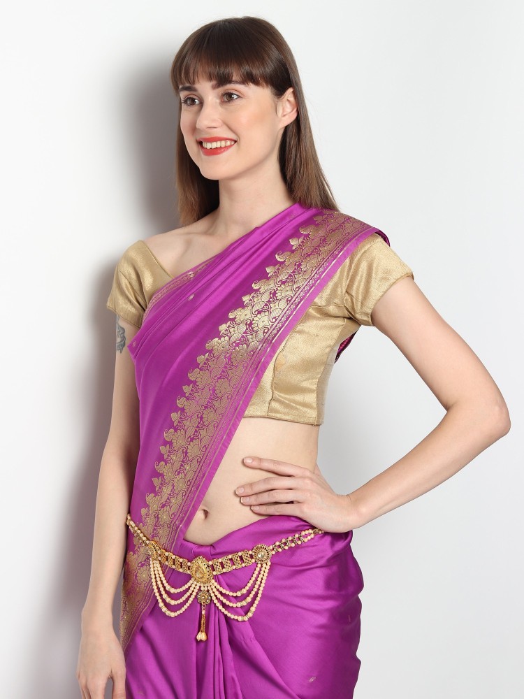 Buy UDESERVE Hip Belt for Women saree Traditional kamarband for