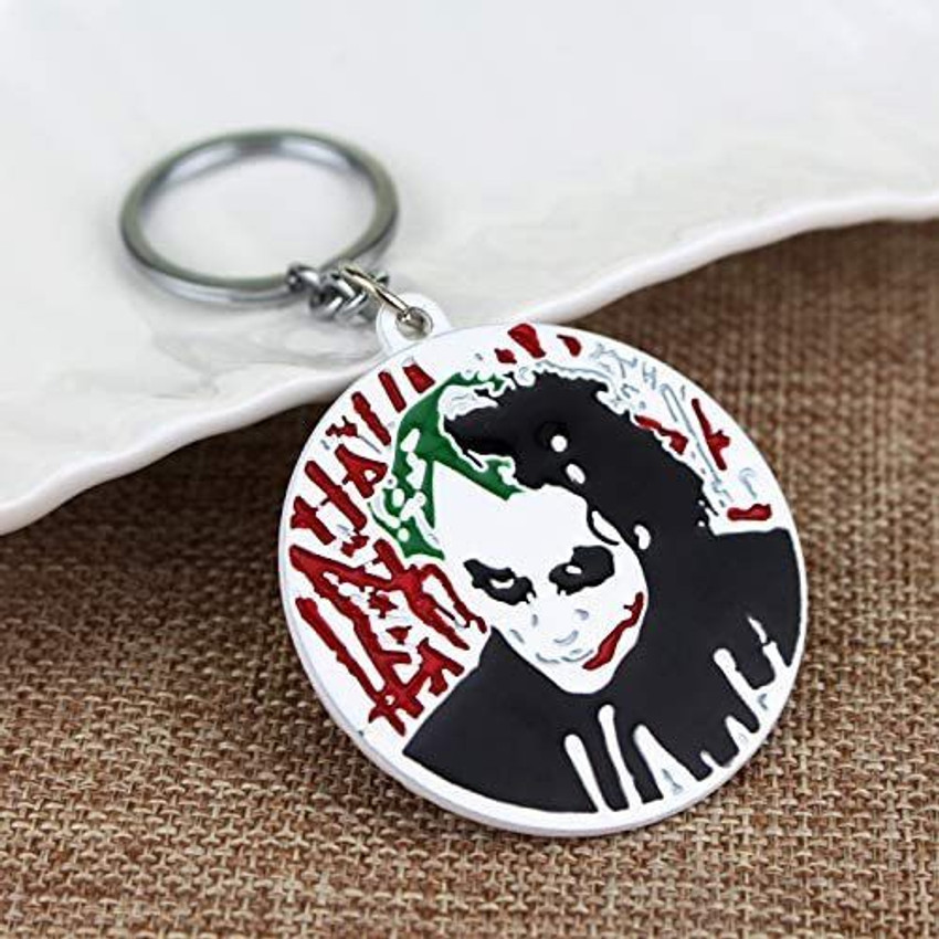ShubhKraft Joker Metal Keychain For Boys Mens Bike Car key Joker