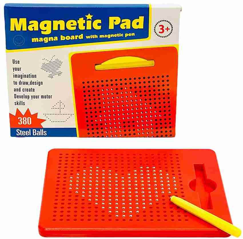 Magnetic ball board top