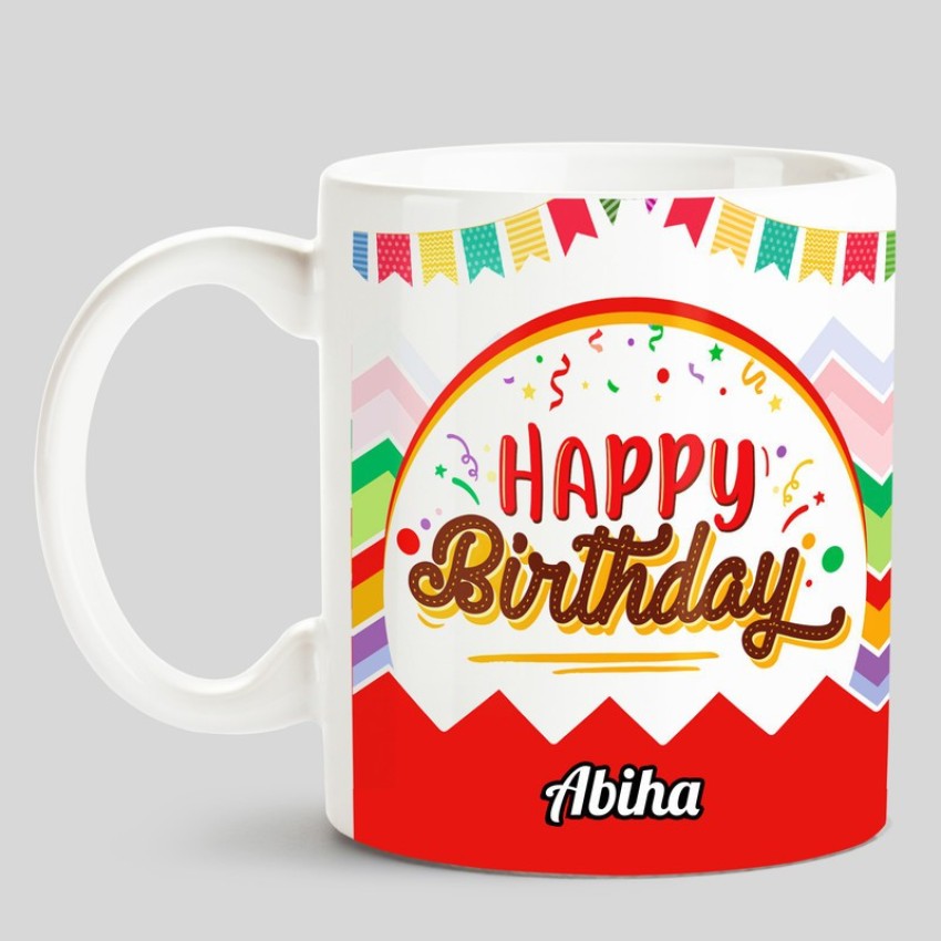 CHANAKYA Happy Birthday Jodee White Ceramic Coffee Mug Price in India - Buy  CHANAKYA Happy Birthday Jodee White Ceramic Coffee Mug online at