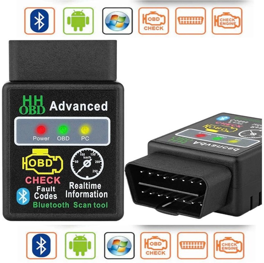 ELM327 V 2.1 OBD2 Scanner, Mini Bluetooth Scan Tool Engine Car Code Reader  Auto Diagnostic Scanner