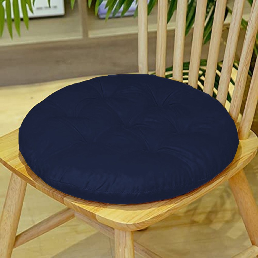 Round chair online pad