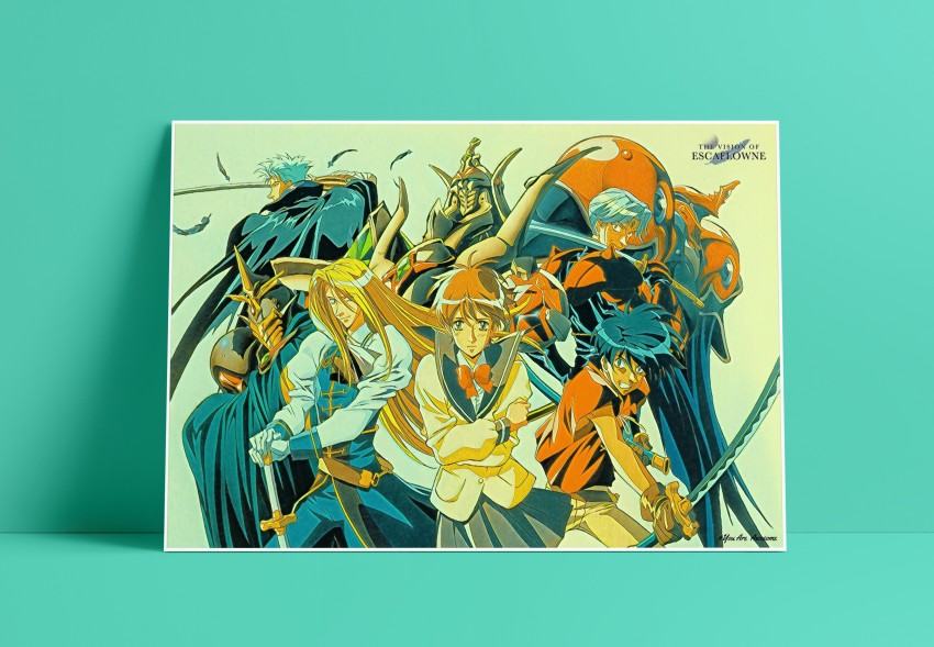 Anime The Vision of Escaflowne HD Wallpaper