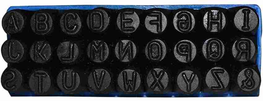 36pcs NUMBER & ALPHABET LETTER Metal Stamp Punch set Tool Die