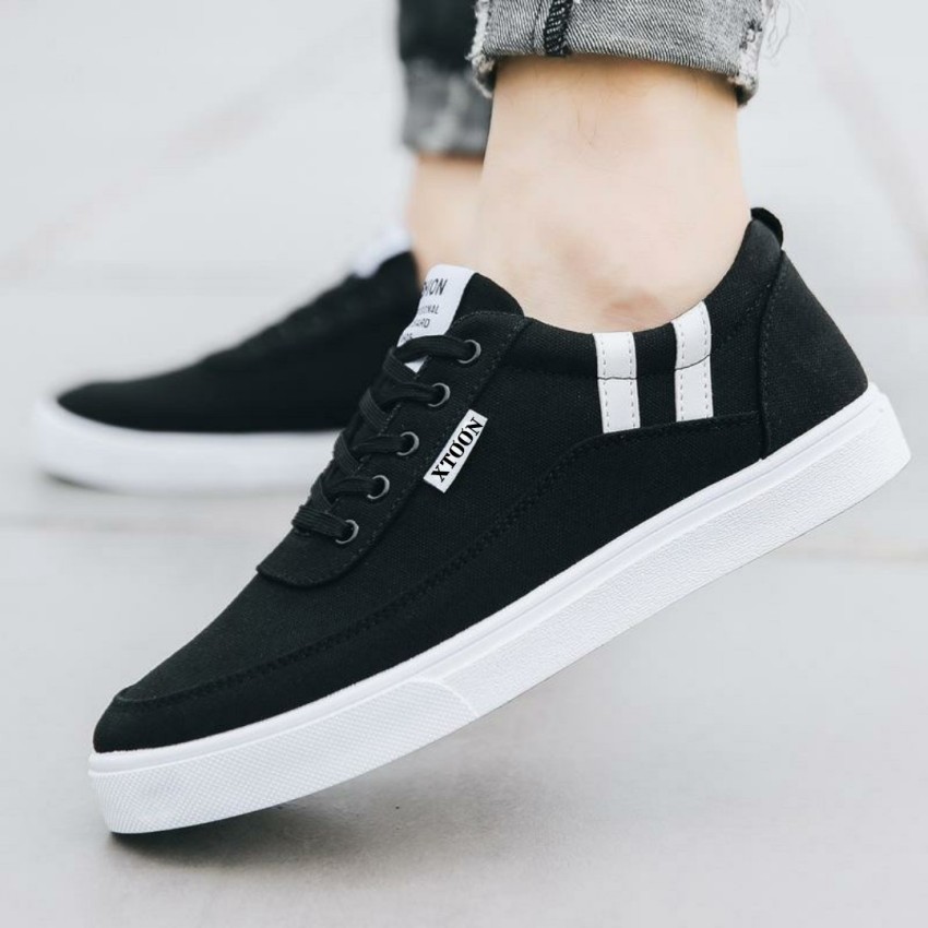 Top more than 161 all black canvas shoes super hot - kenmei.edu.vn