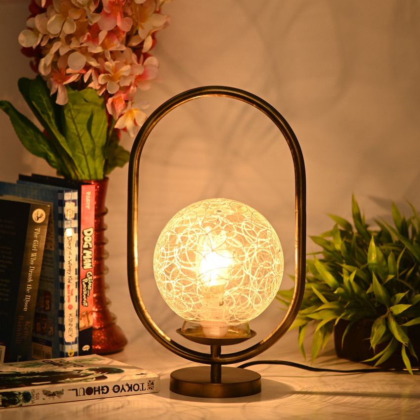 AFAST Home Decorative Stylish Table Night Lamp Oval LED Compatible Table Lamp