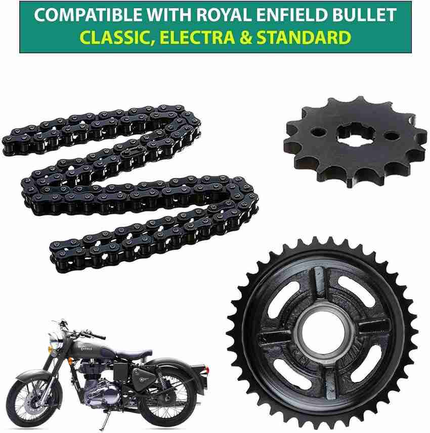 ALLEXTREME EX 034 Chain Sprocket Kit for Bullet Classic Electra and Standard 42 Teeth Sprocket Price in India Buy ALLEXTREME EX 034 Chain Sprocket Kit for Bullet Classic Electra and Standard 42 Teeth