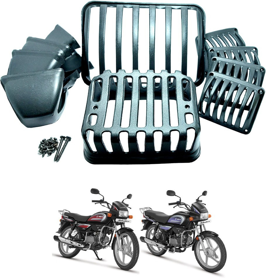 Splendor indicator light shop grill black
