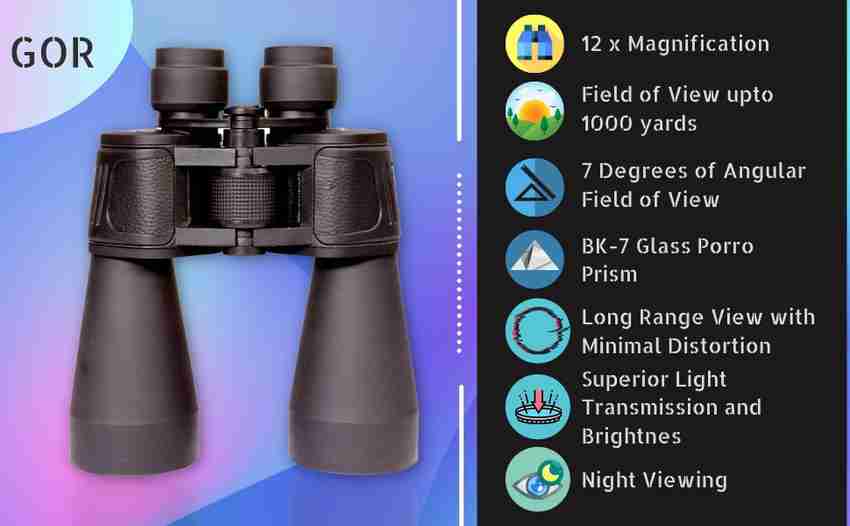 Angular field of sale view binoculars