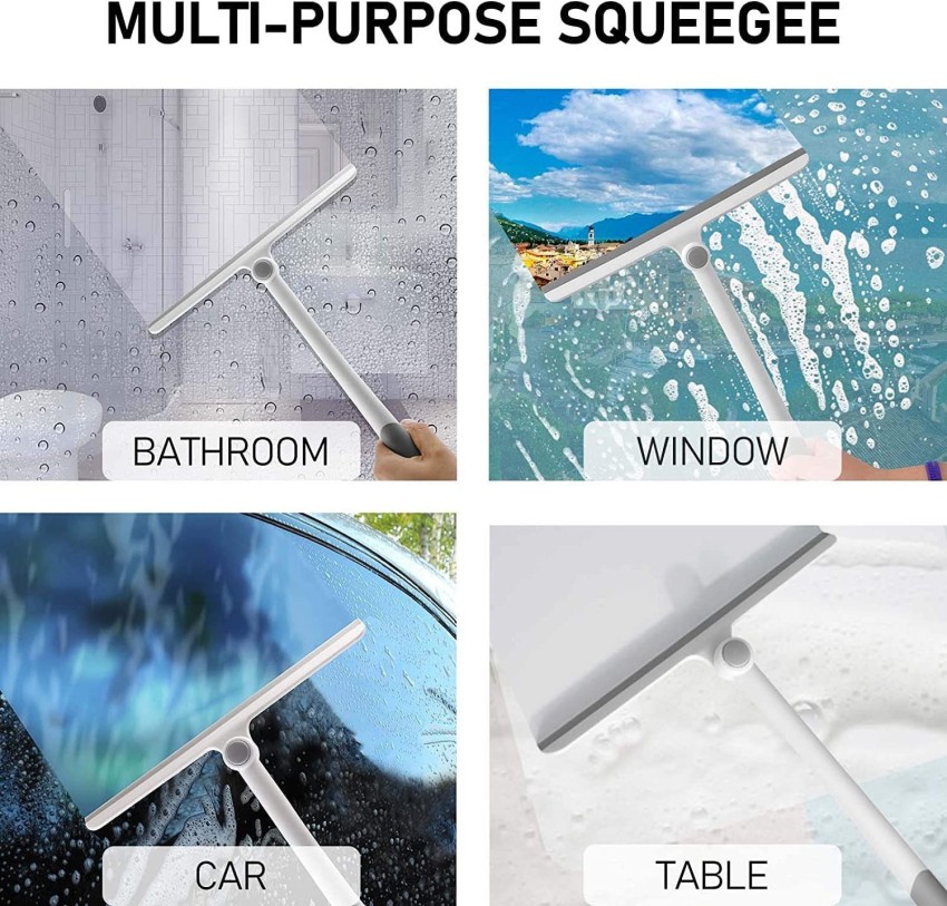 Window Squeegee Multifunctional Shower Squeegee Window Glass Wiper