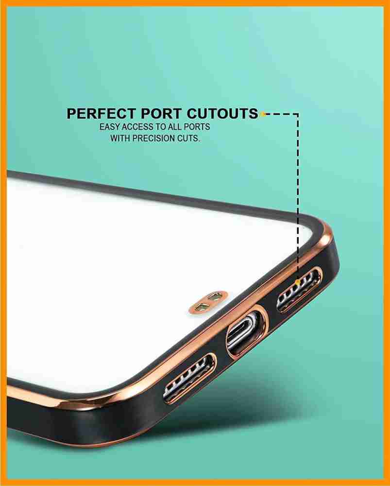For Samsung Galaxy A23 5G, Luxury Shockproof Plating Border Soft TPU Case  Cover
