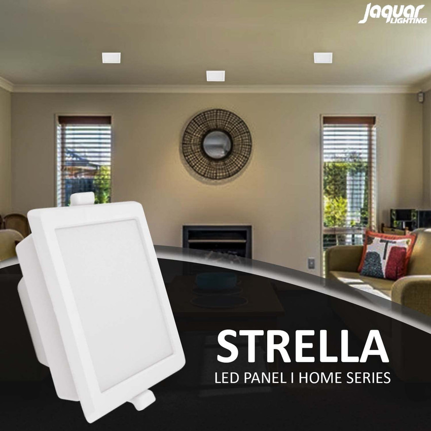 Jaquar 15-Watt Strella Smart LED Motion Sensor Panel Light(Square,Cool  White,Pack of 2) Recessed Ceiling Lamp Price in India - Buy Jaquar 15-Watt  Strella Smart LED Motion Sensor Panel Light(Square,Cool White,Pack of 2)