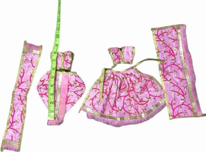Kanha Poshak Cotton Yugal Jodi Poshak for Yugal Sarkar Dress 8 Inch Dress Price in India Buy Kanha Poshak Cotton Yugal Jodi Poshak for Yugal Sarkar Dress 8 Inch Dress online