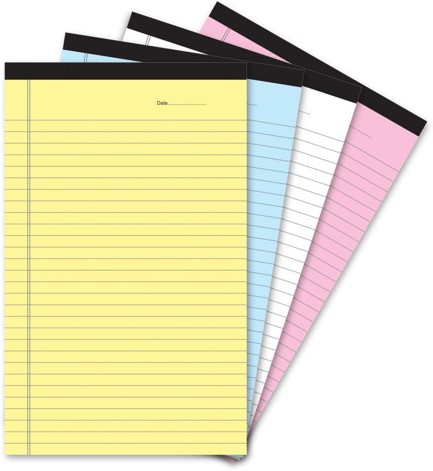 FlyBuy Hub Notepad Premium Quality Paper Big Size 60 GSM ( Pack OF 4 NotePad  ) A5 Note Pad etc 50 Pages Price in India - Buy FlyBuy Hub Notepad Premium  Quality