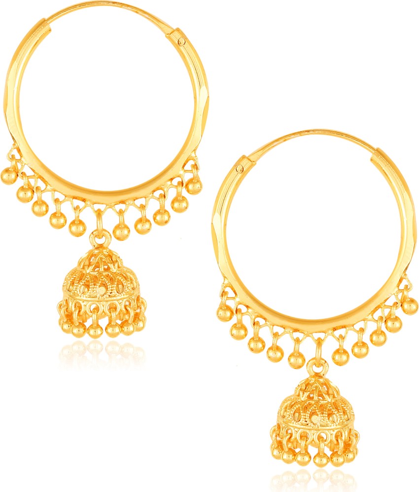 Buy Priyaasi Women Maroon Kemp Stones Gold Plated Temple Jhumka Earrings  Online at Best Price  Distacart