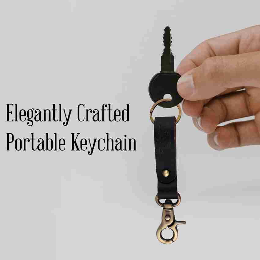 Leather Keychain Strap. Belt Loop. Leather Glove Holder Strap. 