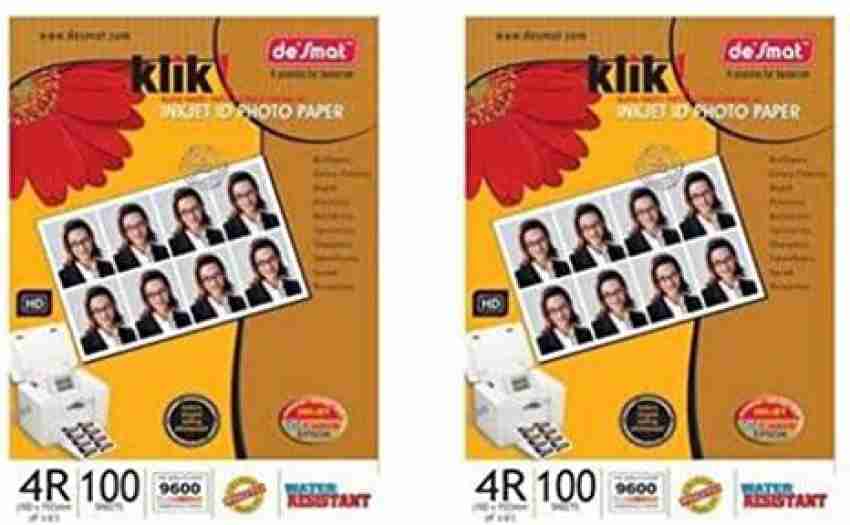 HP PREMIUM PLUS GLOSSY PHOTO PAPER 45 4x6 Pictures Thick Paper