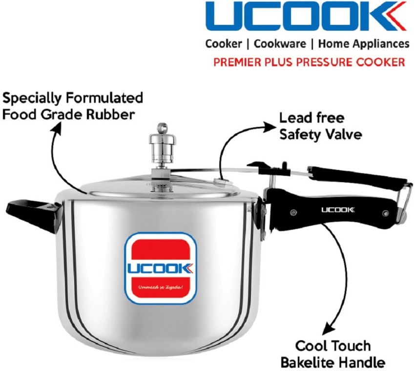 UCOOK By United Ekta Engg. 5 Litre Aluminium Inner Lid 5 L