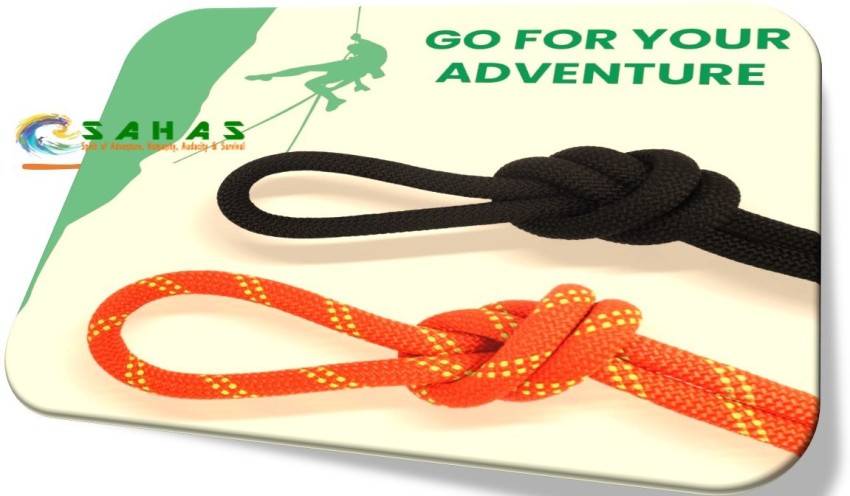 Sahas Climbing Static Kernmantle Rope 12mm Orange - Buy Sahas Climbing  Static Kernmantle Rope 12mm Orange Online at Best Prices in India - Camping  & Hiking