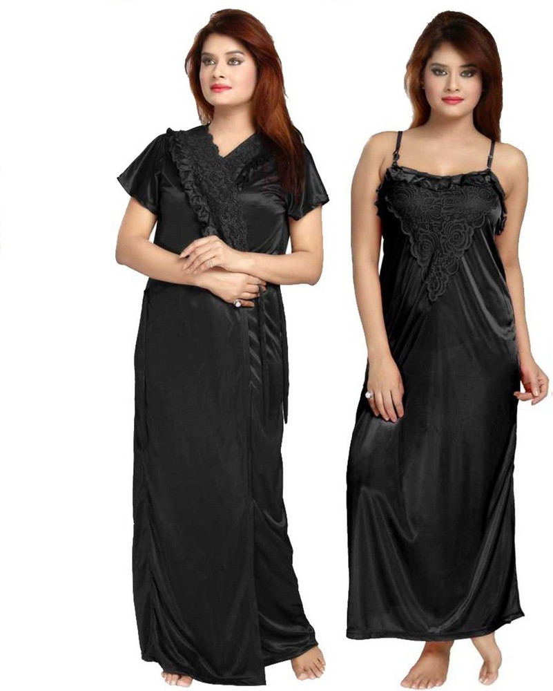 Flipkart satin nighty store