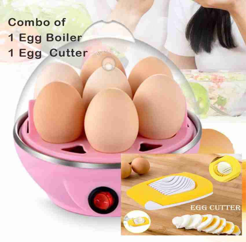 1pc Dual Function Egg Slicer, Multi-purpose Egg Chopper For Boiled