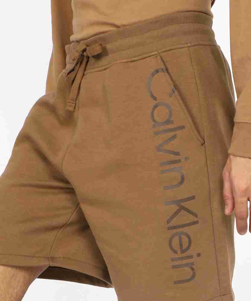 Orange calvin cheap klein shorts