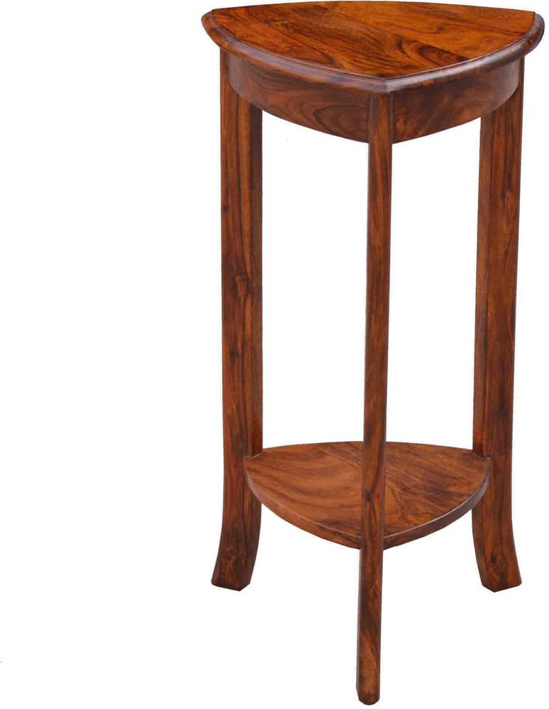 Solid wood store corner table