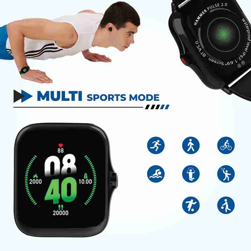 Hammer Pulse 2.0 Smart Watch Price in India Buy Hammer Pulse 2.0