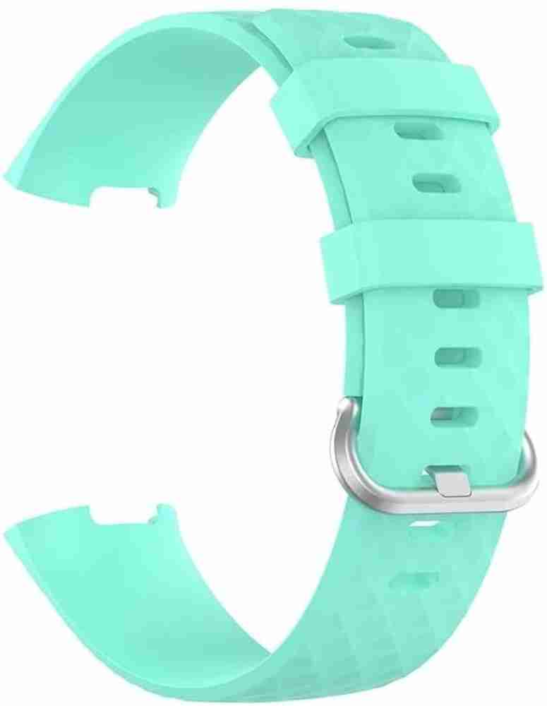 WEI INTERNATIONAL Fitness Sport Silicone Band for Fitbit Charge 3