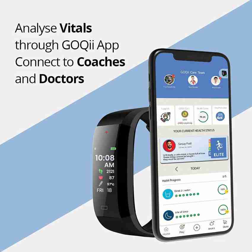 Goqii blood pressure 2025 monitor