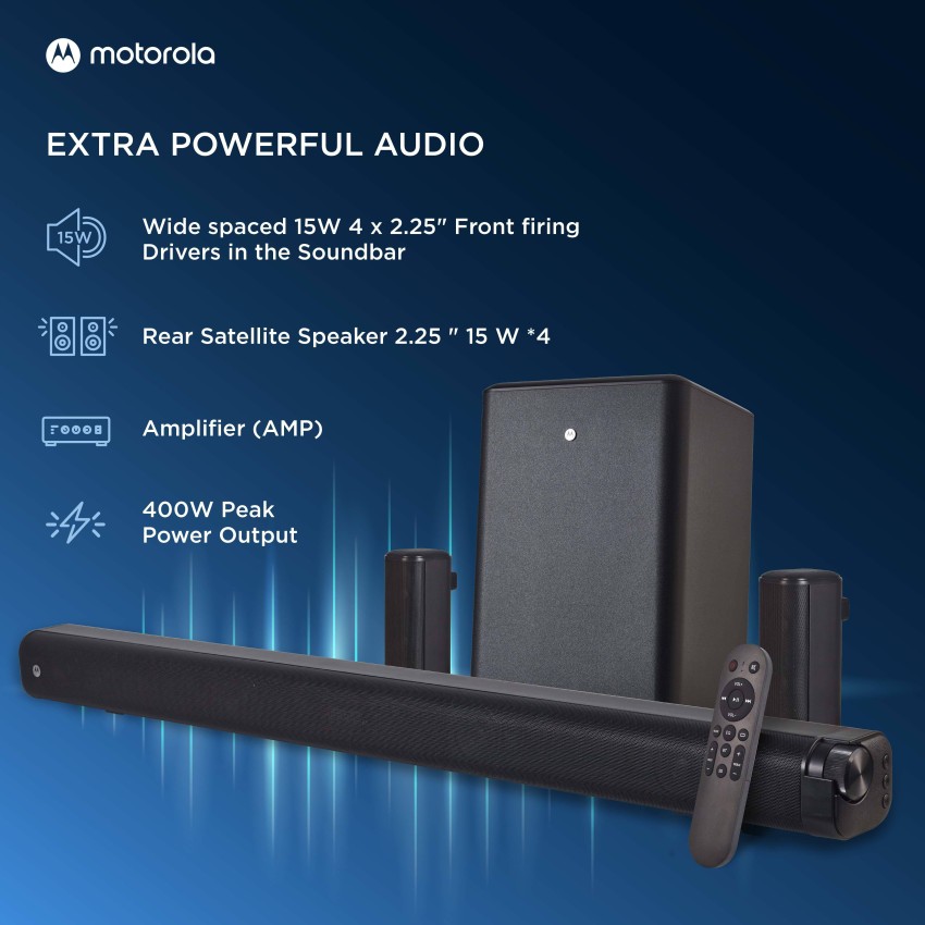 Motorola soundbar on sale