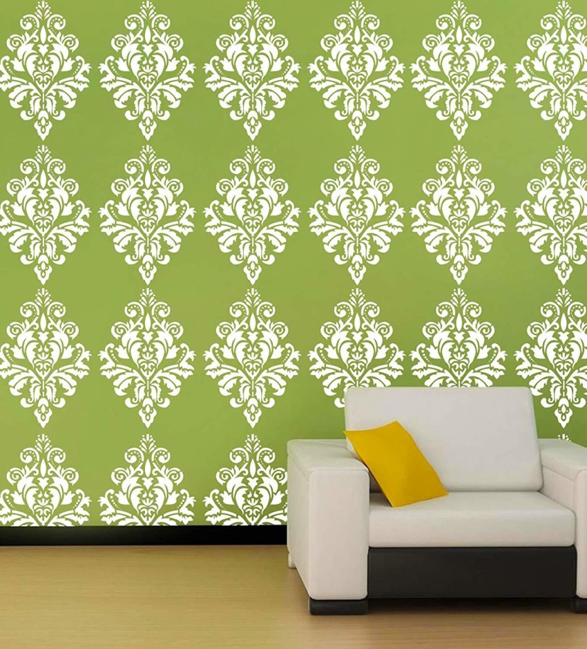 Haunted Mansion Wallpaper Inspired STENCIL UPDATED Reusable - Etsy