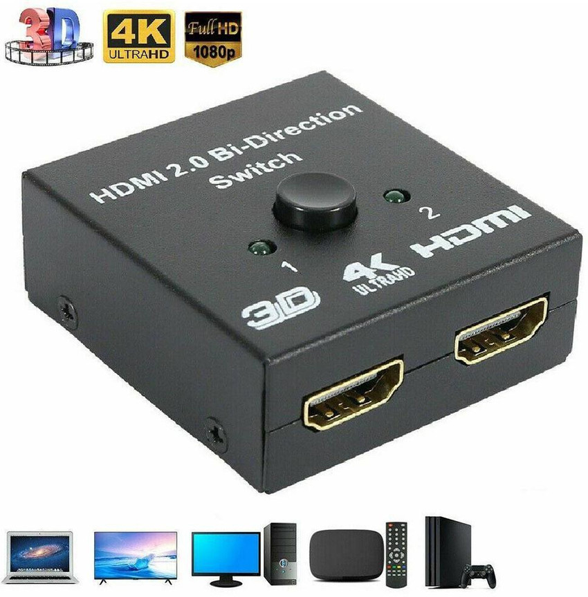 SYGA TV out Cable HDMI Switch 4K HDMI Splitter 1080P HDMI Splitter