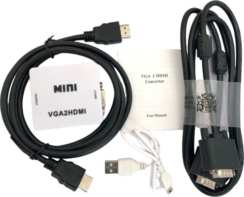 VSDHANDA HDMI2AV CONVERTER with RCA +1.5M HDMI,RCA /CVSB L/R Video