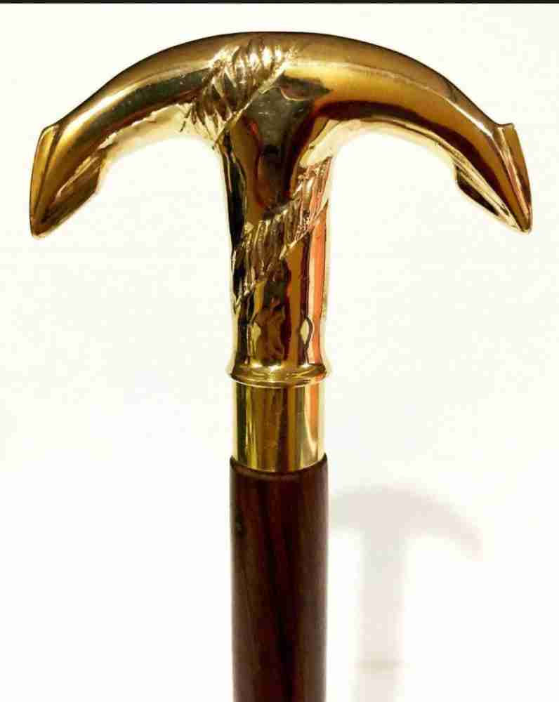 Capital Mart Nautical Brass Solid Axe Head Handle Antique Style Wooden Walking  Stick Walking Stick Price in India - Buy Capital Mart Nautical Brass Solid  Axe Head Handle Antique Style Wooden Walking