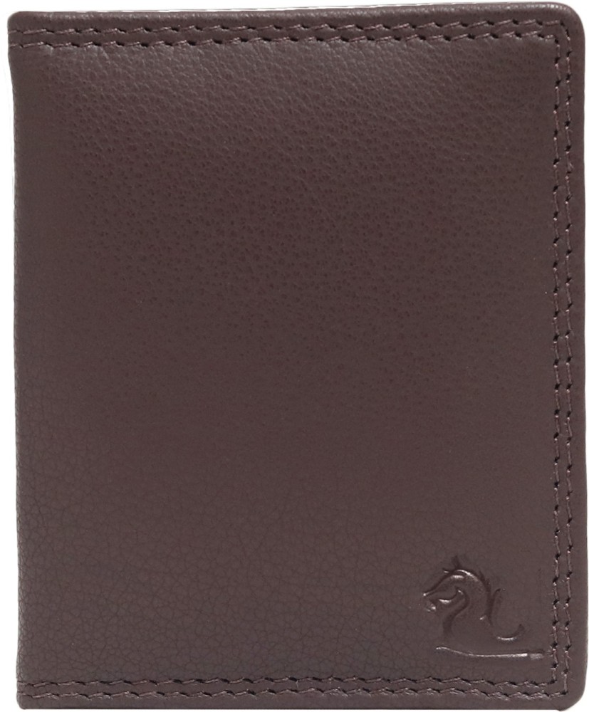 Kara Brown Leather Card Holder for Men