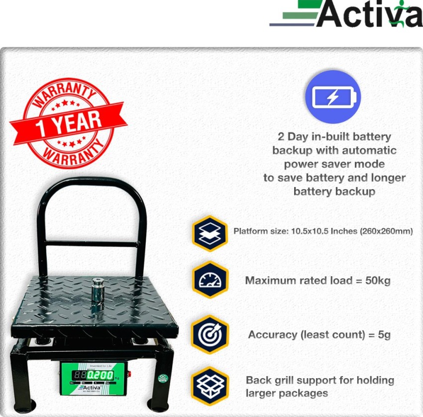 ACTIVA 30kg weighing scale,Pole display,weight machine for shop