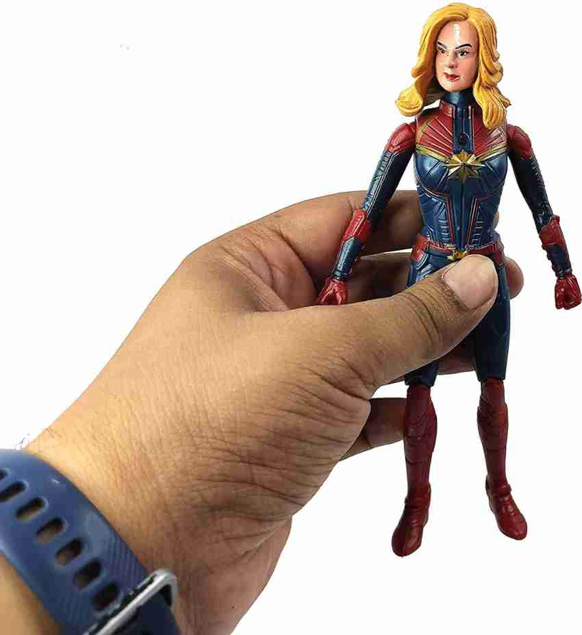 WBD Super Hero Captain Marvel Action Figure Super Hero Super