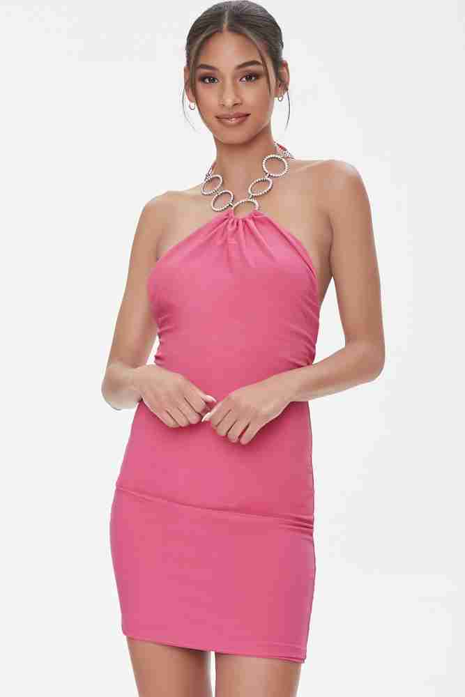 Pink forever 21 dress discount