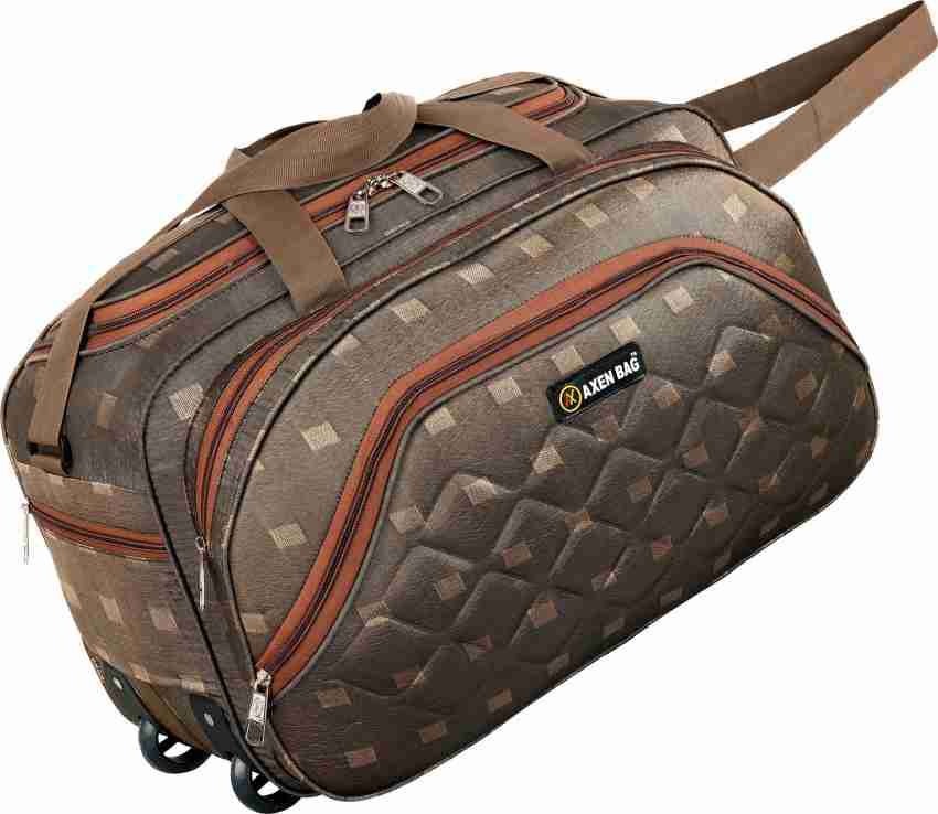 Buy Axen Bags 60 L Strolley Duffel Bag Unisex High Density Travel Bag with  Large Capacity Duffel With Wheels (Strolley) Online at Best Prices in India  - JioMart.