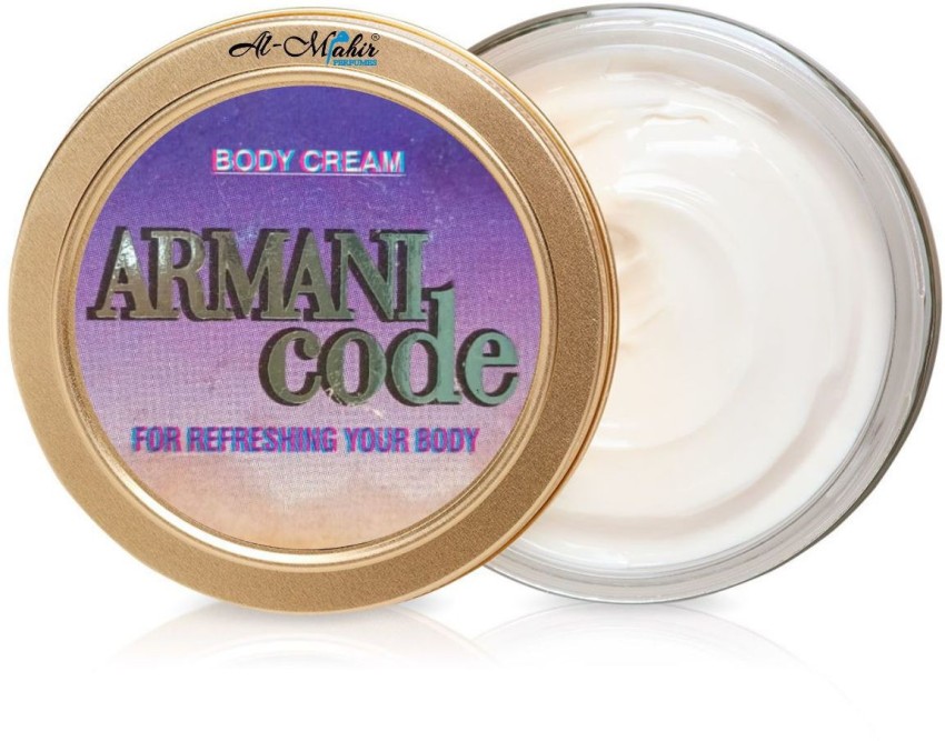 Al Mahir 212 Sexy Armani Code Perfumed Body cream 15gm x 2