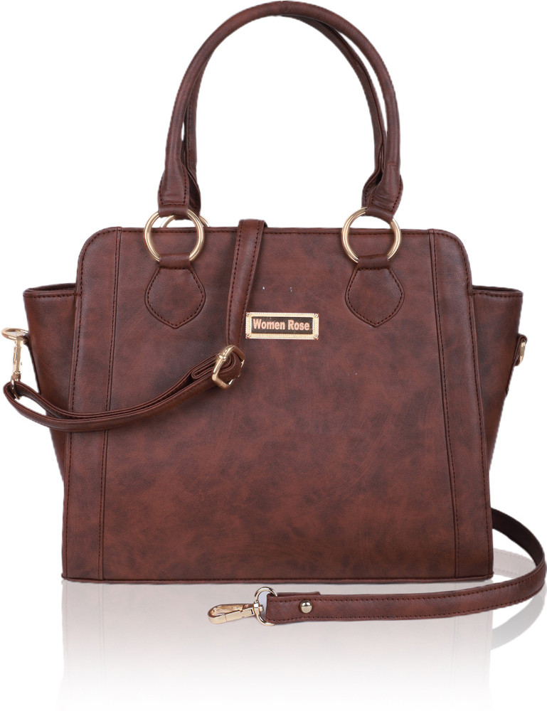 Buy Women Rose Women Brown Hand held Bag BROWN Online Best Price in India Flipkart