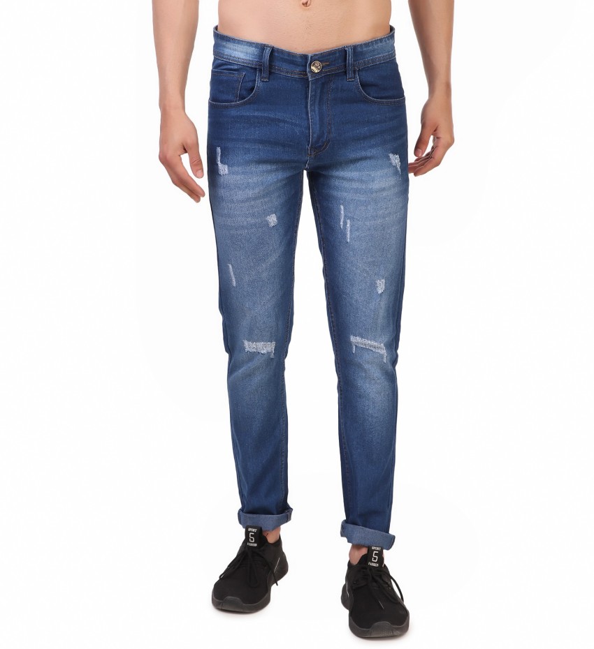 OLD JERSEY Regular Men Dark Blue Jeans - Buy OLD JERSEY Regular Men Dark  Blue Jeans Online at Best Prices in India