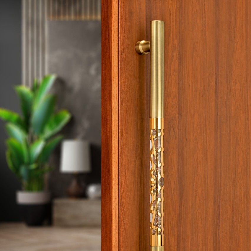 LAPO Orra Door Handles for Main Door handle(24 inches, Antique