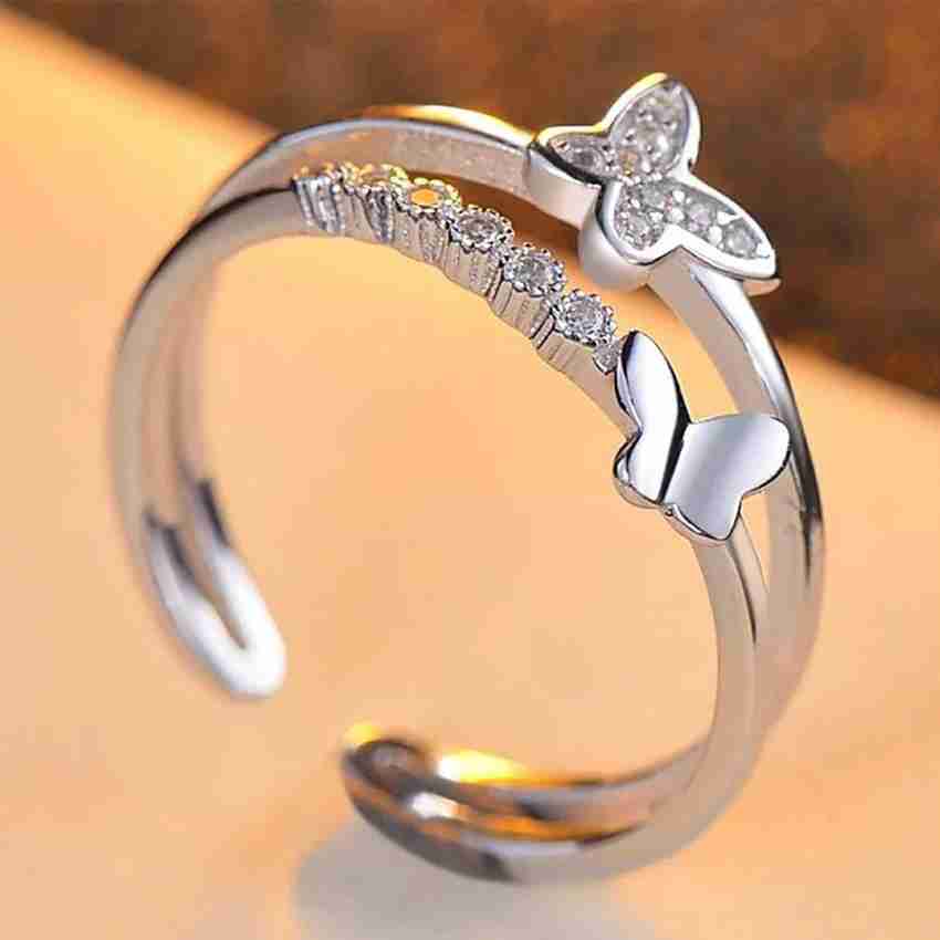 Silver ring for girl flipkart hotsell