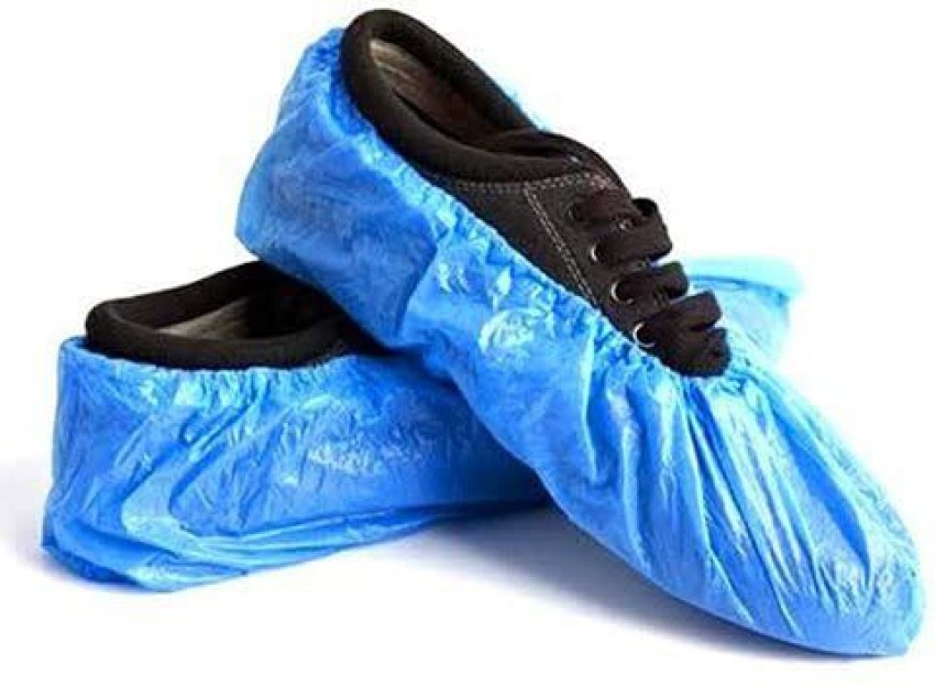 Plastic safety outlet shoes