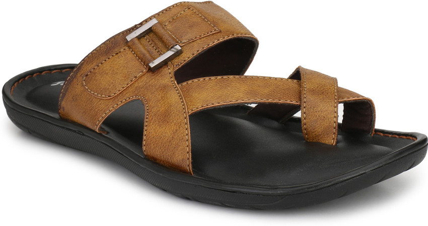 Shences tan leather slippers deals
